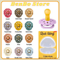 (Tặng hộp đựng) Ti bibs giả  BOHEME chính hãng núm Silicon đầu tròn.