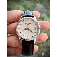 [Tặng Hộp Hãng] - đồng hồ nam Patek Phillipe Calatrava 5227G 39mm máy Cal 324s thuỵ sĩ, đáy mở - dây da cá sấu