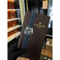 [Tặng Hộp Hãng] - đồng hồ nam Patek Phillipe Calatrava 6007G 39mm máy Cal 330s thuỵ sĩ - dây vải
