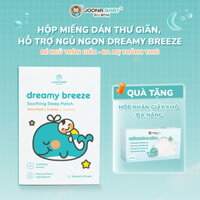 (Tặng hộp khăn giấy khô) Miếng dán thông mũi, hỗ trợ ngủ ngon, thư giãn Dreamy Breeze - JOONA BABY