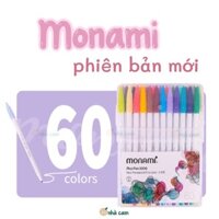 [Tặng Hộp] Set Bút Monami Plus Pen 3000 Nhà Cam