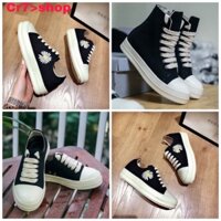 [Tặng hộp và , tất thời trang ] Giày Rick Owen Cao Cổ Nam nữ  ,, . NEW 2020 . . :  , '