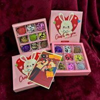 (Tặng in ảnh 6x9) socola valentine hộp set quà tặng Truffle 9 viên kèm thiệp hộp túi xách