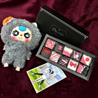 (Tặng in ảnh 6x9) socola valentine hộp set quà tặng Truffle 10 viên kèm thiệp hộp túi xách