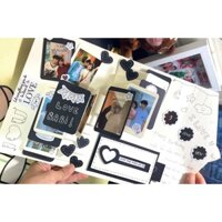 Tặng in ảnh và sticker, Scrapbook làm sẵn làm quà tặng sinh nhật, valentine