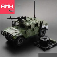 [Tặng kèm 1 Swat] Đồ chơi Lắp Ráp Xe Bọc Thép Quân Sự Mỹ Màu Xanh Lá Cát Kèm Sticker Dán decal