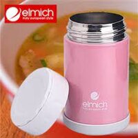 (Tặng kèm 1 túi xách siêu xinh) Bình đựng thức ăn hút chân không Elmich 500ml EL6844 - Hàng chính hãng