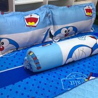 [Tặng kèm 2 áo gối nằm mèo doraemon tem thư] Comobo 2 ruột gối nằm bông hạt 45x65 cm-LINHALMONDS