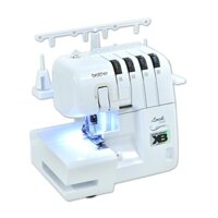 [TẶNG KÈM 2 BỘ CHỈ 8 ỐNG TRẮNG ĐEN] MÁY VẮT SỔ ĐA NĂNG BROTHER CHÍNH HÃNG 2104D