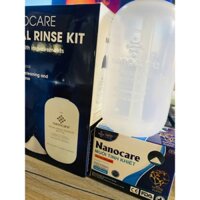 [Tặng Kèm 20 gói muối] Bình rửa mũi Nanocare Nasal Rinse