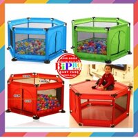 (TẶNG Kèm Bóng) Quây bóng,quây cũi khung inox lục giác cho bé