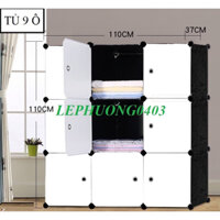 {TẶNG KÈM BÚA GỖ}TỦ NHỰA LẮP GHÉP THÔNG MINH 9 Ô ĐỰNG QUẦN ÁO VÀ ĐỒ DÙNG CÁ NHÂN ( chọn hình theo phân loại)