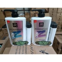 (Tặng kèm chai 150g) DẦU GỘI ROMANO GEN Z HƯƠNG SEA BREEZE/ FOREST CEDAR 610G/ CHAI