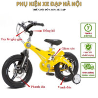 TẶNG KÈM CHÂN CHỐNG - Xe đạp trẻ em Jianer J9 Giảm Xóc Vành Đúc Phanh Đĩa 12-14-16inch (Bé Từ 2 đến 11 tuổi )