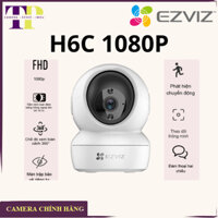 [TẶNG KÈM CHÂN ĐẾ] Camera Wifi Trong Nhà Xoay 360 Độ Ezviz H6C 2MP đàm thoại 2 chiều