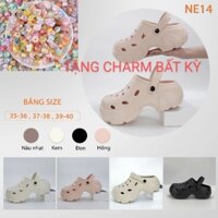 [Tặng kèm charm] Dép sục Nesty 8cm [NE14]