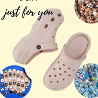 (Tặng kèm charm) [NE09] Dép sục Nesty  nữ đế cao 7cm