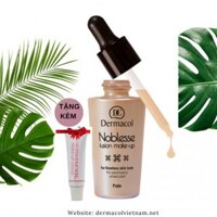 [Tặng kem che khuyết điểm 4g kèm theo] Kem Nền Dermacol Noblesse Fusion Make-Up