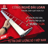 (Tặng kèm dây thay thế) Thước dây gạt vữa cán tường loại dài 1.5m nhôm nhập khẩu Đài Loan