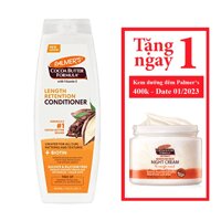 [Tặng kem đêm] Dầu gội bơ ca cao Palmer's cocoa Butter Formula With Vitamin E Length Retention Shampoo 400ml