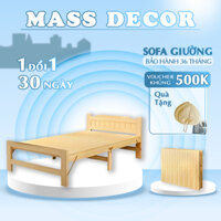 [TẰNG KÈM ĐỆM] Giường Xếp, Giường Gỗ Thông Gấp Gọn, Giường Gỗ Chắc Chắn, Giường Gấp Thông Minh