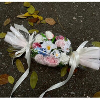 [Tặng kèm đèn led] sét hoa sáp thơm trong kẹo khổng lồ có dây đeo, quà tặng ý nghĩa 20/10,20/11,14/2,8/3