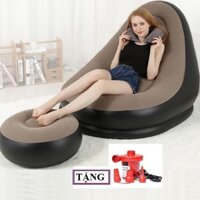 (TẶNG KÈM ĐỒ BƠM) Ghế Đệm Hơi Tựa Lưng Cao Cấp, Êm Ái, Sang Trọng, Sofa Hơi.