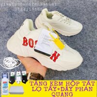 [TẶNG KÈM HỘP TẤT LỌ TẨY +DÂY PHẢN QUANG ] giày thể thao đế cao '