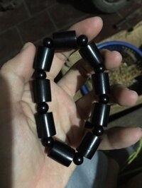 [Tặng kèm hộp và dây phụ] Vong tay trúc gỗ mun sừng Tài Lộc – Cầu Duyên – Giải Hạn  [ Cá Chép Hóa Rồng]