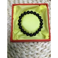 [Tặng kèm hộp và dây phụ] Vòng tay gỗ Mun sừng 8mm - chuỗi vòng tay phong thủy Tài Lộc – Cầu Duyên – Giải Hạn