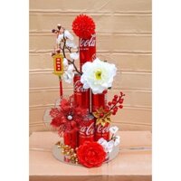 [Tặng kèm keo nến+ đế] Set Phụ Kiện Trang Trí Tháp Bánh Tháp Tháp Nước - Phụ Kiện Làm Oản Tài Lộc Trang trí giỏ quà Tết