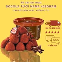 [TẶNG KÈM KẸO] Socola Tươi Nama 408G, Socola Nama Dạng Hộp Không Chảy