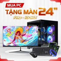 TẶNG KÈM MÀN HÌNH 24 Inch {Core I5 11400F | RX580 8G | Ram 16G | NVME 256G}