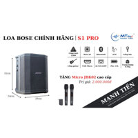 (Tặng Kèm Mic JBK02) Loa S1 Pro 150W Mixer 3 Kênh Bluetooth AUX Hệ Thống PA All-In-One Pin 11h Loa Trình Diễn chính hãng