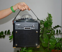 (TẶNG KÈM MICRO KHÔNG DÂY) - Loa Bluetooth Karaoke Speaker System Soundmax D1000 Loa Du Lịch Loa Karaoke Loa Chống nước loa kéo loa thùng