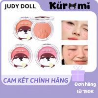 [TẶNG KÈM MÚT] Phấn má hồng mịn lì Dạng Kem Bùn Judydoll Blusher Má hồng màu đào làm sáng tự nhiên kuromi cosmetic