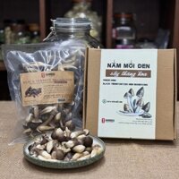 [TẶNG KÈM NẤM HƯƠNG SẤY] Nấm mối đen hữu cơ sấy thăng hoa loại đặc biệt túi 50gr
