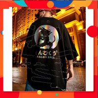[TẶNG KÈM NÓN] Áo Thun Phản Quang Áo Dragon Ball form rộng unisex tay lỡ chất Cotton fresize PQ44