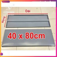 [Tặng kèm ốc] Mâm sắt, 40 x 80cm - Lắp ráp kệ sắt v lỗ, Tâm mâm sắt, kệ sắt v lỗ, sắt v lỗ