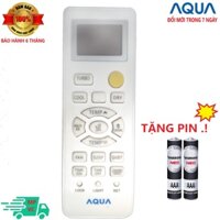 [TẶNG KÈM PIN ] Điều Khiển Điều Hòa Aqua 1&2 Chiều Inverter AQA-KCH AQA-KCRV AQA-KCR- HÀNG CHẤT LƯỢNG CAO