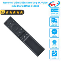 [Tặng kèm Pin] Remote / Điều khiển Samsung 4K, có giọng nói (Voice), mẫu thẳng BN59-01363J