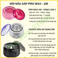 Tặng Kèm Que Gỗ Nồi Nấu Sáp Wax Lông Pro Wax 100 Hàng Loại 1 - TRẮNG HP