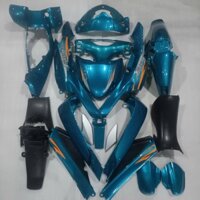 [TẶNG KÈM TEM] Bộ dàn áo xe Future 1 - Nhựa nguyên sinh ABS màu Xanh Ngọc đời 2000-2003