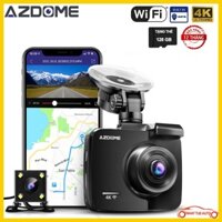 [TẶNG KÈM THẺ NHỚ TỐI ĐA 128GB] CAMERA AZDOME 2 MẮT 4K FULL HD GS63H ĐỘ NÉT CAO HÀNH CHÍNH HÃNG BẢO HÀNH 12 THÁNG