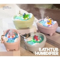 [Tặng Kèm Tinh Dầu]  Máy Phun Sương Tạo Độ Ẩm Mini Khuếch Tán Tinh Dầu Kết Hợp Decor Trang Trí Siêu Đáng Yêu