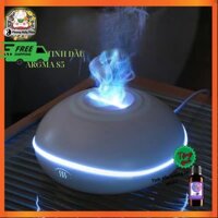 Tặng kèm tinh dầu thơm - Máy xông tinh dầu tạo độ ẩm AROMA S5- Hiệu ứng lửa D1 (PTVina)