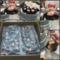 [TẶNG KÈM TƯƠNG CHẤM] Há cảo tôm than tre hình thuyền - nhãn hiệu Bamboo. [ Giao hoả tốc 2H* địa chỉ TPHCM]