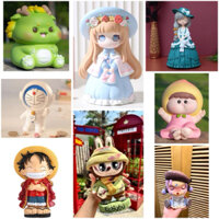 (Tặng Kèm Tượng Mini) Giá sỉ Combo 10 Tượng Tô Màu Cho Bé size to 17-22cm