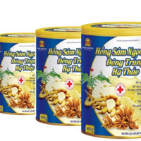 [tặng kèm quà/combo3h900g/date2026]Sữa hồng sâm ngọc linh đông trùng hạ thảo