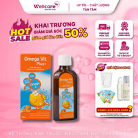[TẶNG Kẹo Dẻo Lợi Khuẩn] Omega Vit Plus – Bổ sung Omega3, Betaglucan, khoáng chất Ocean DHA EPA phát triển trí não